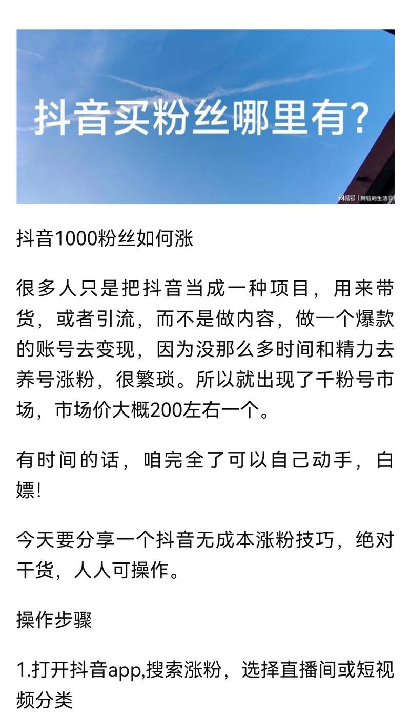 **揭秘抖音增粉秘籍，破千粉不再是梦！**